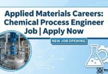 Applied Materials Careers: Chemical Process Engineer Job | MSc Chemistry Graduates Apply Now