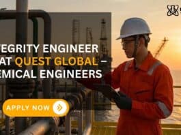 Chemical Engineering Job at Quest Global – Apply Now