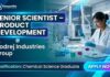 MSc Chemistry Job at Godrej Industries | Apply Now for Senior Scientist Role