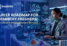 Career Roadmap for Chemistry Freshers: Start a Career in AI & Computational Chemistry Discover the Career Roadmap for Chemistry Freshers: Start a Career in AI & Computational Chemistry. A Beginner-Friendly eBook.