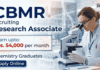 Research Associate Jobs at CBMR Recruitment | Earn upto: Rs. 54,000 per month | Apply Now CBMR Recruitment opens Research Associate jobs with high stipend