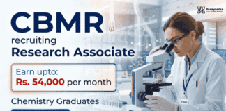 Research Associate Jobs at CBMR Recruitment | Earn upto: Rs. 54,000 per month | Apply Now CBMR Recruitment opens Research Associate jobs with high stipend