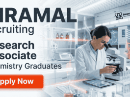 Piramal Jobs Hiring Research Associate | Chemistry Jobs Apply Now