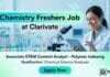 MSc Chemistry Freshers Job at Clarivate | Apply Now for Associate STEM Content Analyst Role