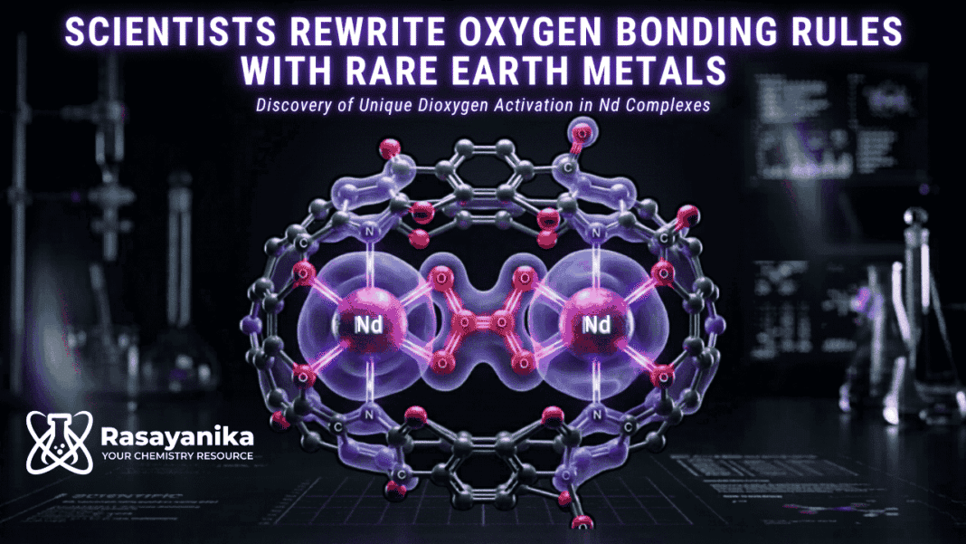 Scientists Rewrite Oxygen Bonding Rules with Rare Earth Metals