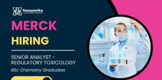 MSc Chemistry Job at Merck | Apply Now for Senior Analyst - Regulatory Toxicology