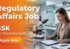 Regulatory Affairs Job at GSK | BSc Chemistry Graduates Apply Now