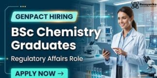 BSc Chemistry Job at Genpact | Apply Now for Lead Regulatory Affairs Role