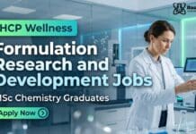 HCP Wellness is Hiring MSc Chemistry Graduates | Apply for Formulation R&D Job MSc Chemistry Jobs at HCP Wellness | Apply Now for R&D Roles in Formulation & Development