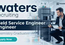 Chemistry Jobs at Waters Careers – Field Service Engineer Jobs in Bangalore for analytical instrumentation professionals