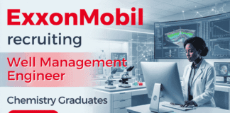 Chemical engineering jobs at ExxonMobil Bangalore Career Fair – Explore global ExxonMobil careers in Chemistry Jobs domain
