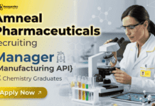 Organic Chemistry Jobs at Amneal Dahej – Explore Amneal JOBS in API manufacturing and chemical engineering jobs domain