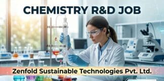 Chemistry R&D Job at Zenfold | Candidates Apply Now