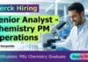 MSc Chemistry Job at Merck | Apply Now for Senior Analyst - Chemistry PM Operations