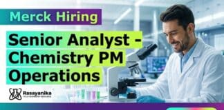 MSc Chemistry Job at Merck | Apply Now for Senior Analyst - Chemistry PM Operations