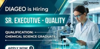 Diageo is hiring MSc Chemistry Graduates | Apply Now for Quality Assurance Role Quality Assurance Jobs at Diageo | MSc Chemistry Graduates Apply Now