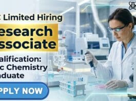 Latest MSc Chemistry Job at ITC Limited | Apply Now for Research Associate Role