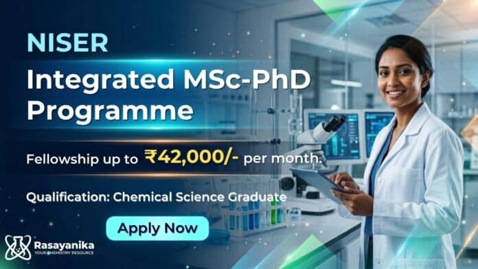 Chemistry Phd Admissions at NISER Bhubaneswar | Apply Now for Integrated MSc-PhD Program Chemistry Phd Admissions at NISER Bhubaneswar | Apply Now for Integrated MSc-PhD Program