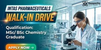 INTAS Walk-In Drive for QA/QC/ Officer Roles | MSc Chemistry Graduates Apply Now MSc Chemistry Jobs at Intas Pharmaceuticals | Apply Now for QA/ QC Roles