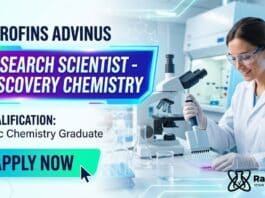 MSc Organic Chemistry Job at Eurofins | Apply Now for Research Scientist Job