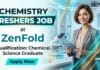 Walk-in Interview | MSc Chemistry Freshers Job at  Zenfold