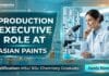 MSc Chemistry Job at Asian Paints | Apply Now for Production Executive Job 