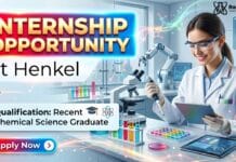 Chemistry Internship at Henkel | R&D Intern for Beauty Products