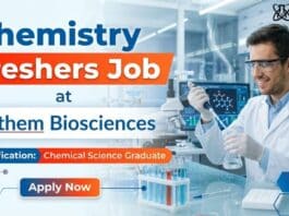 MSc Chemistry Freshers Job at Anthem Biosciences | Apply Now 