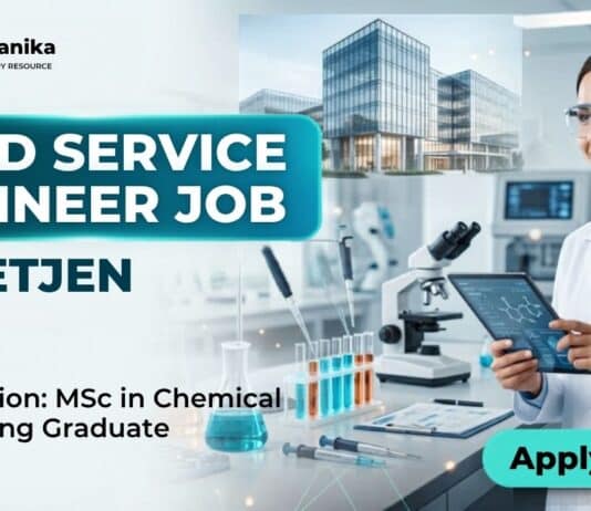 Chemical Engineering Job at Ketjen | Apply for Service Engineer Role
