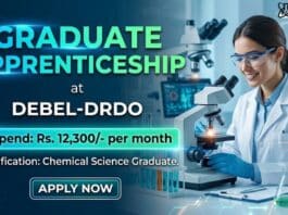 Chemistry Degree Apprenticeship | DRDO Recruitment