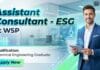 Chemical Engineering Job at WSP | ESG Consultant Role