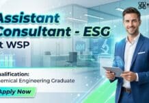 Chemical Engineering Job at WSP | ESG Consultant Role