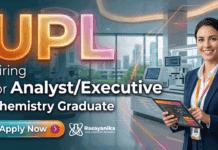 Chemistry Jobs UPL Careers Executive Job procurement role Pune