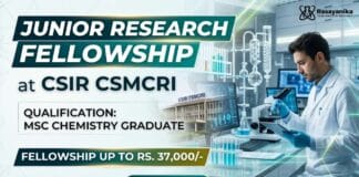 MSc Chemistry Jobs | CSIR CSMCRI JRF Recruitment