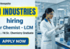 Chemistry Job at Pi Industries careers for R&D Jobs in agrochemical laboratory
