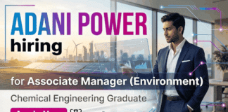 Chemical Engineering Jobs at Adani Careers | Associate Role | Apply Now Chemical Engineering Jobs Adani Careers Associate Job Environment Manager Thermal Power Plant