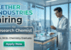 Research Chemist Jobs Aether Industries R&D Jobs chemical research laboratory career opportunity