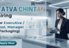 Chemistry Job Tatva Chintan Executive Job chemical packaging Dahej career opportunity