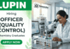 Quality Control Jobs at Lupin Career | Chemistry Jobs | Apply Now Lupin Career hiring for Quality Control Jobs – Chemistry Jobs opportunity