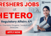 MSc Chemistry jobs for freshers in Regulatory Affairs | Apply Now Apply for MSc Chemistry jobs for freshers in Regulatory Affairs under Hetero careers. Freshers explore Regulatory Affairs jobs opportunity.