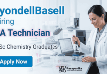 Quality assurance jobs at LyondellBasell Industries | Chemistry Graduates Apply Now Quality assurance jobs at LyondellBasell Industries QA Technician chemical industry role