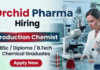 Production Chemist Jobs at Orchid Pharma | Chemistry Jobs | Apply Now Production Chemist Jobs at Orchid Pharma for Chemistry Jobs in pharma industry