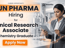 Clinical Research Associate Jobs Sun Pharma Careers Chemistry Job