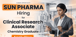 Clinical Research Associate Jobs Sun Pharma Careers Chemistry Job