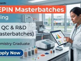 Quality Control Job opportunity at REPIN Masterbatches for Chemistry Jobs in QC & R&D