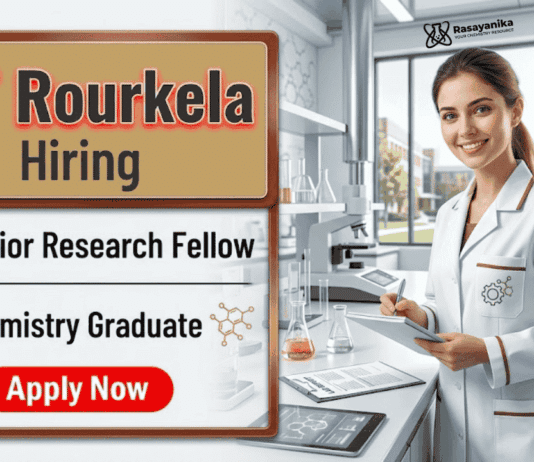 Junior Research Fellow opportunity at NIT Rourkela Recruitment in Chemical Engineering Jobs