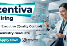 zentiva hiring for Quality Control Jobs in Chemistry Jobs role