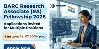 Government fellowship under barc recruitment. Apply now for chemistry research jobs in nuclear and advanced research projects in India.