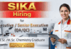 Quality Assurance Jobs at Sika Careers for Chemistry Jobs
