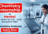 Chemistry Internship at Henkel Careers R&D Internship